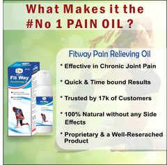 Fit Way Pain Relief oil (50ml)