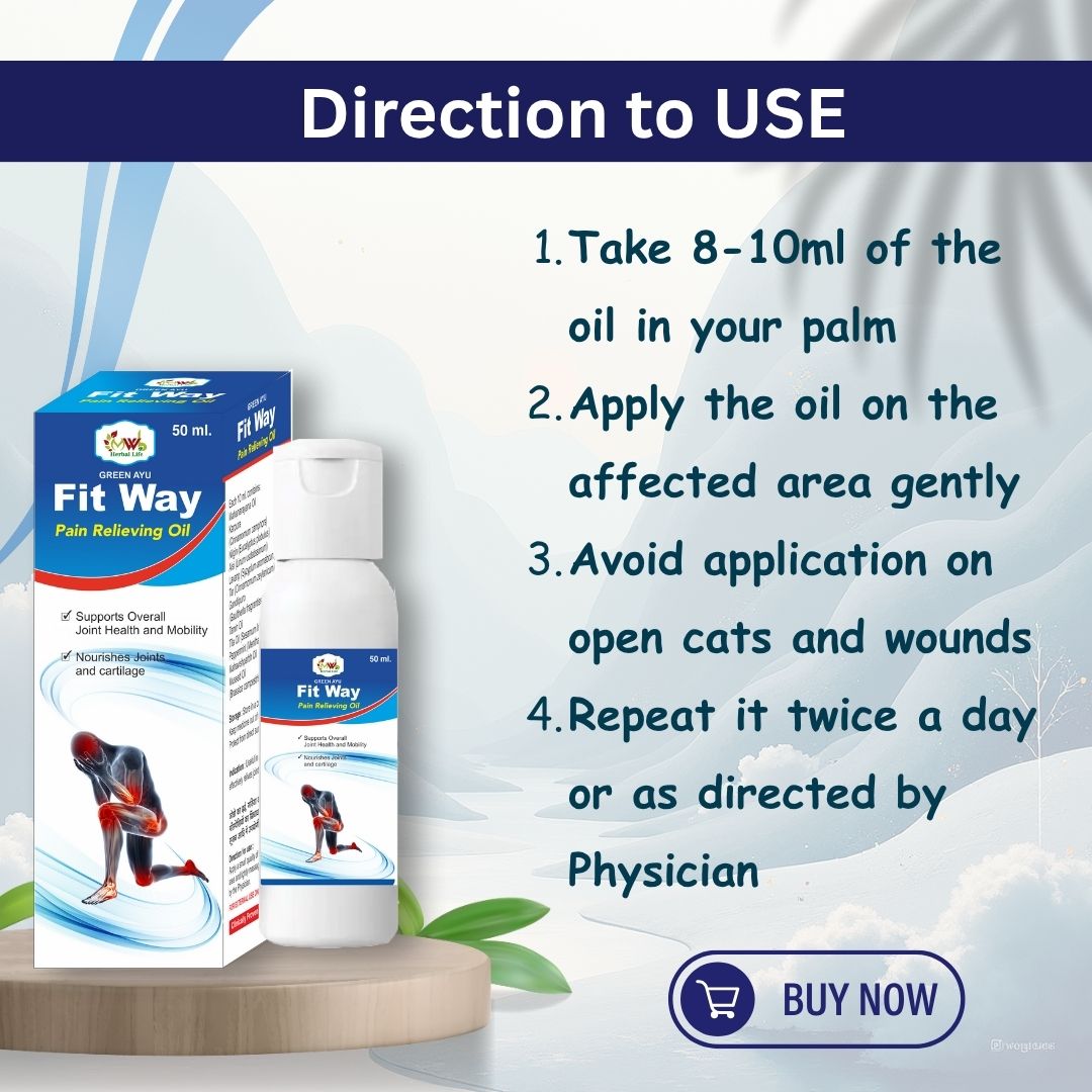 Fitway Pain Relieving OIl (Pack of 3)