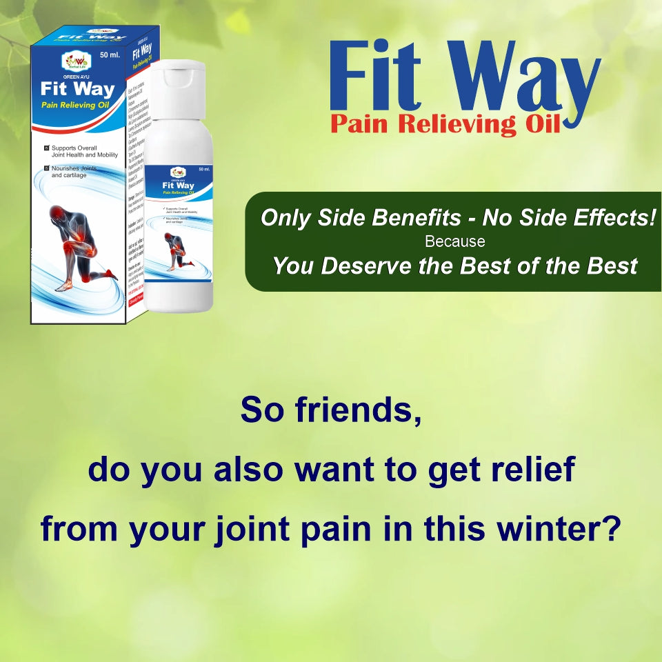 Fit Way Pain Relief oil (50ml)